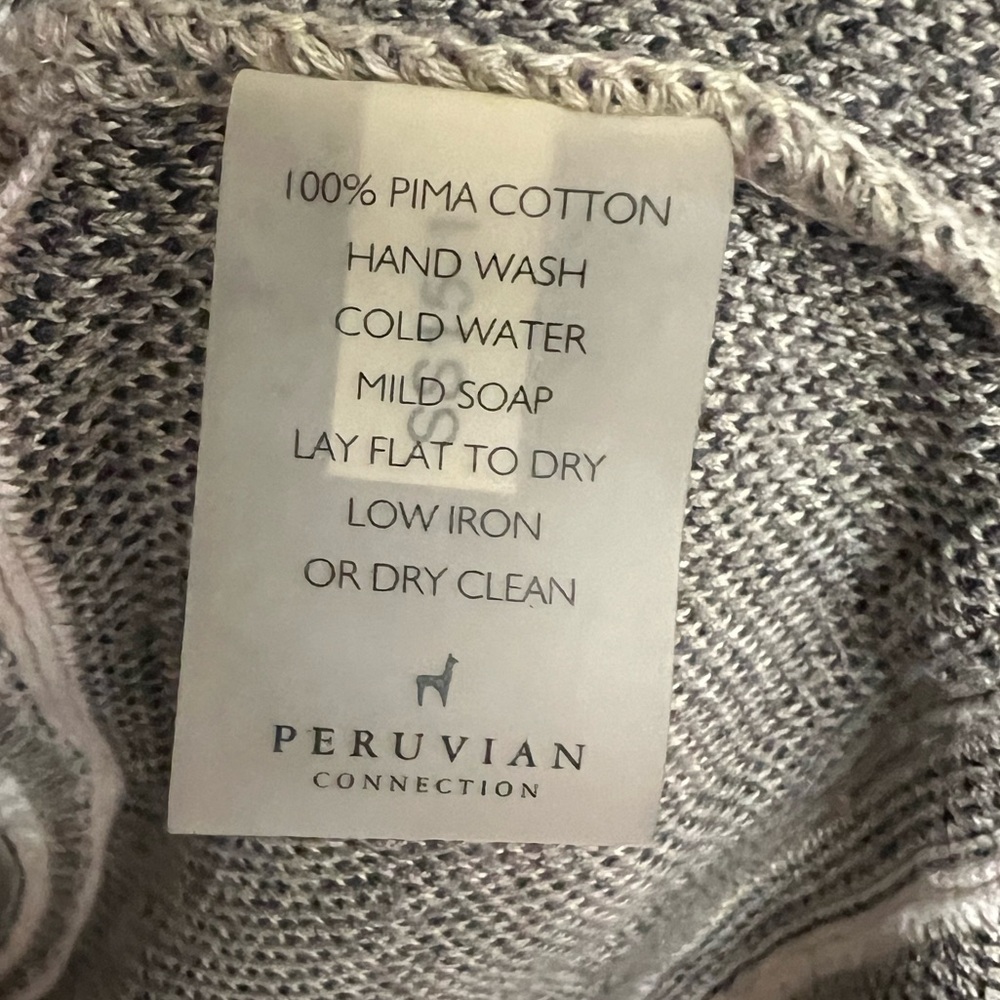 Peruvian Connection- Size: Small, Cardigan, Pre-Owned - Picture 5 of 5